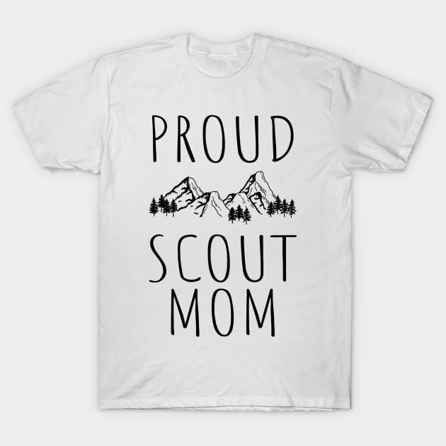 Scouting Mother - Proud Scout Mom IV T-Shirt by lemonpepper